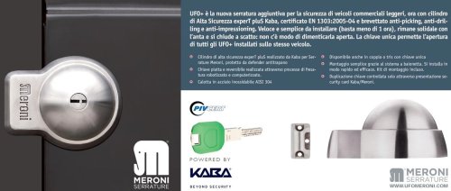 Meroni chiusura portellone Defender UFO+ 8086H3232B (2PZ) KA