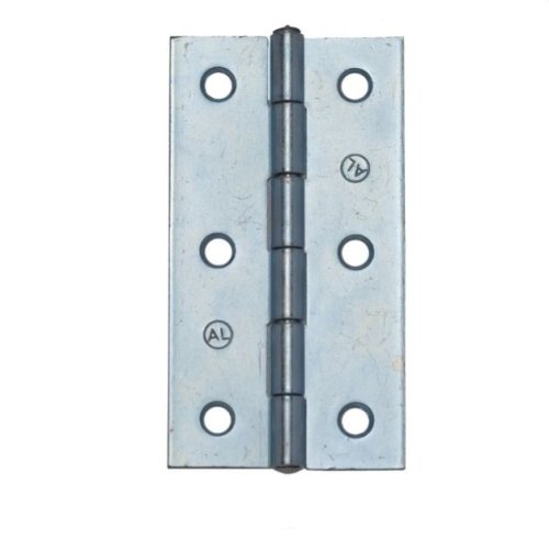 Cerniere 2 ali strette forate acciaio lucido ALDEGHI 120AL - mm 38x26