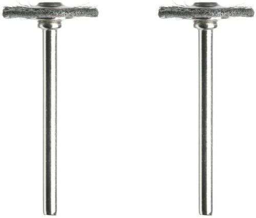 Spazzole in acciaio al carbonio ø 19 mm Dremel 428 (2 pezzi)