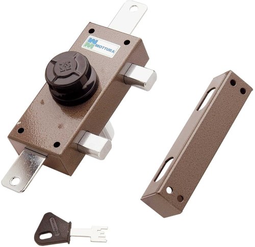 Serratura ferroglietto Mottura 34.329 deviatore triplice verniciato