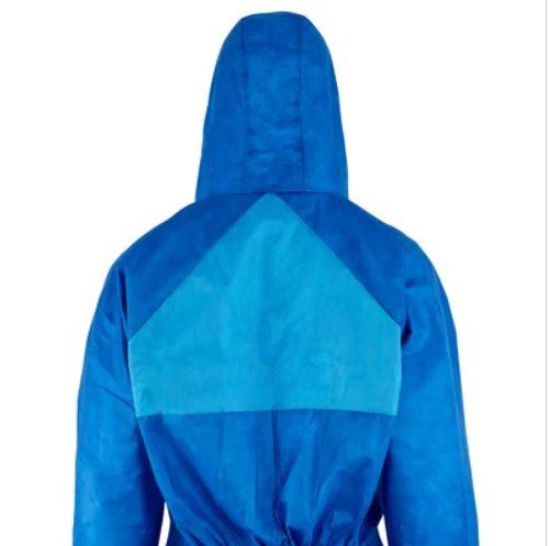 Tuta di protezione repellente 3M 4532+ blu - taglia L