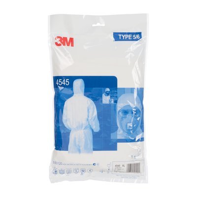 Tuta di protezione 3M 4545 bianco - taglia M