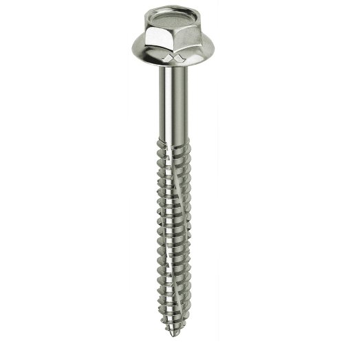 Viti autofilettanti ferro MUSTAD KOVERVIT 592B testa esagonale zincate  - ø x L mm 6,3x20