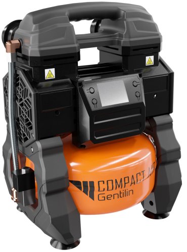 Compressore aria 5 litri bicilindrico a secco Gentilin AC200/05