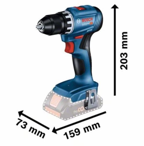 Trapano avvitatore Bosch GSR 18V-45 (senza batteria) in valigetta