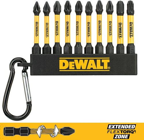 DEWALT DT7276-QZ - SET 10 INSERTI FLEX TORQ 50MM