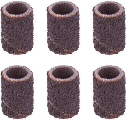 Cilindri abrasivi ø 6,4 mm grana 60 Dremel 431 (6 pezzi)