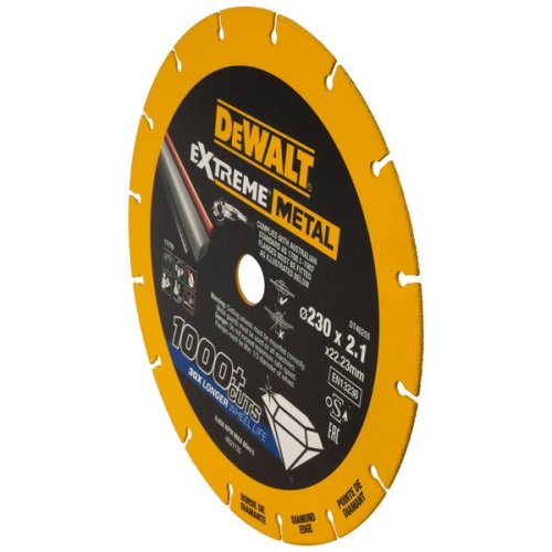 Disco diamantato Extreme Metal Dewalt DT40255-QZ ø 230x22x1,5