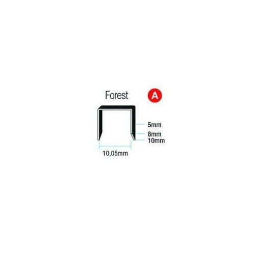 Punti metallici per fissatrici Maestri 110 FOREST 1101205 (5000 pz)