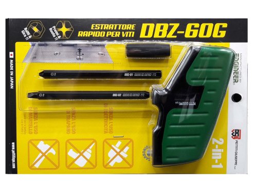 Estrattore per viti rovinate DBZ-60G