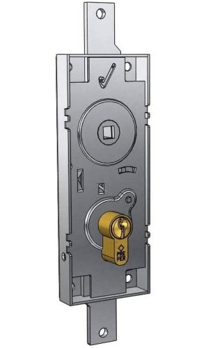 Serratura per basculanti, maniglia in folle Prefer 6599.0810.0200