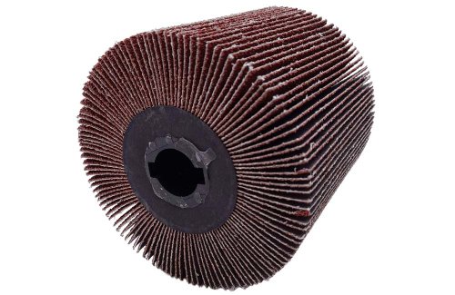 Ruote lamellari abrasive per satinatrice Norton BDX R207 ø 100 mm - Gr 40