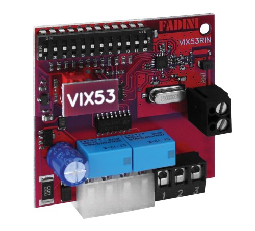 Radio ricevente ad innesto 2 canali FADINI VIX 53/2R 5311L