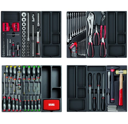 Carrello portautensili Usag 516 ST6PM assortimento autoripazione 154PZ