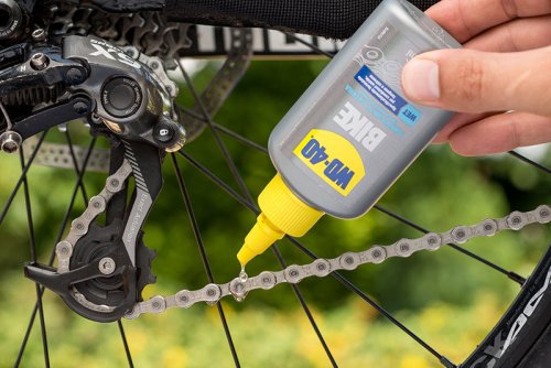 WD40 BIKE lubrificante spray catena bici condizioni umide 100ml