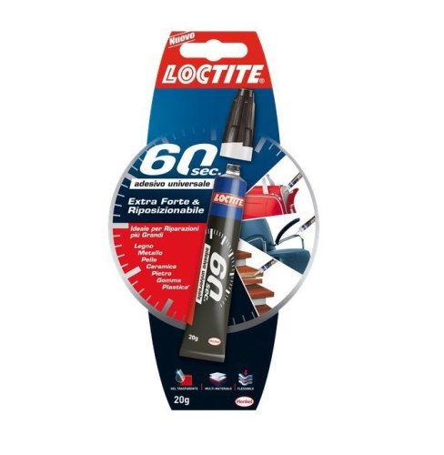 Adesivo universale extra forte LOCTITE 60 SECONDI 20gr