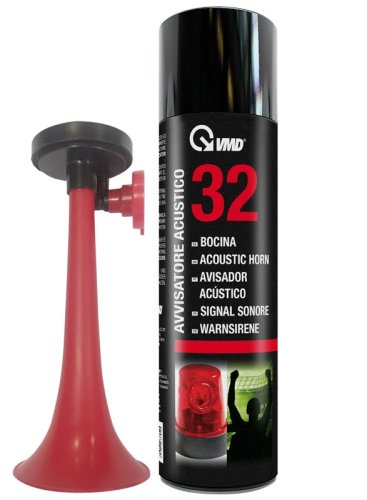Avvisatore acustico tromba da stadio a bomboletta - VMD 32