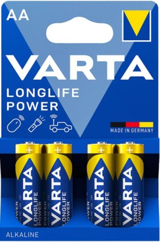 Batterie pile AA Varta 4906, MN1500, LR6 STILO Longlife Power 1,5V (4 pack)