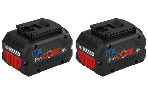 Caricabatterie Bosch GAL 18V-160 C + GCY 42 + 2 batterie 18V-8Ah