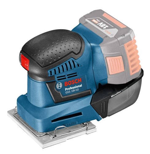 Levigatrice orbitale Bosch GSS 18V-10 senza batterie