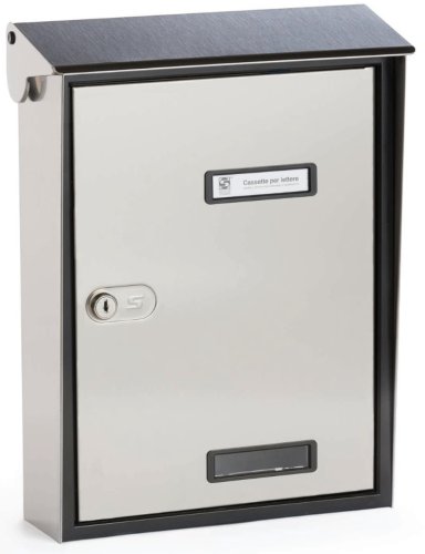 Cassetta postale porta riviste acciaio inox Silmec 10-015