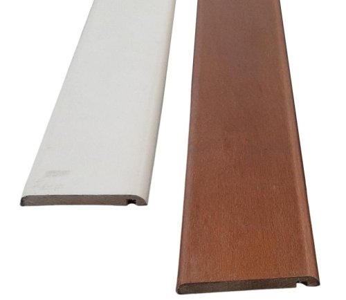 Cornici legno per porta blindata Metalnova mm 70x10 (3mt) - colore bianco