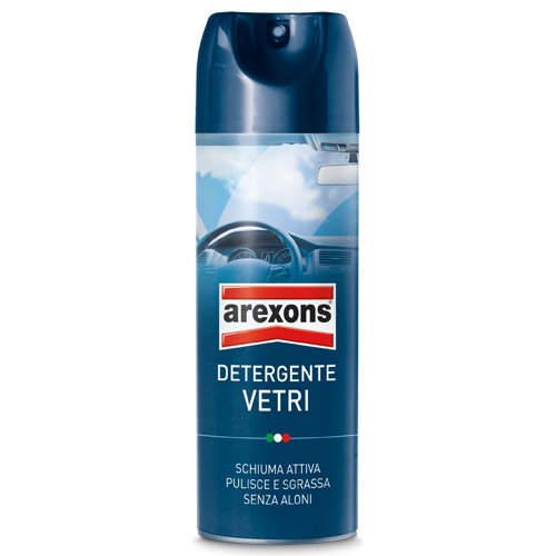 Detergente spray pulitore vetri auto Arexons 200 ml