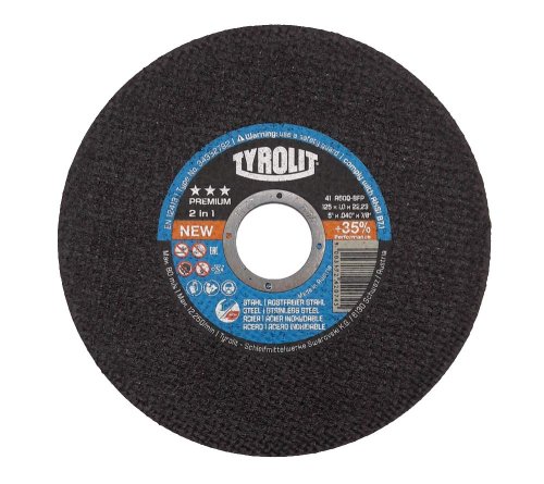 Disco TYROLIT Premium 2in1 taglio metalli ø mm 125x1x22,2