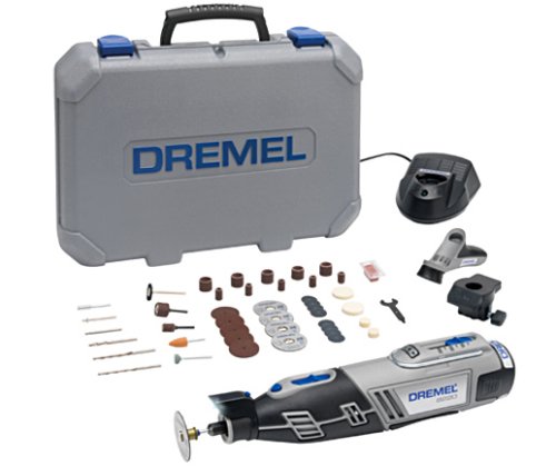 Dremel 8220 multiutensile 12V + 45 accessori + 2 complementi 