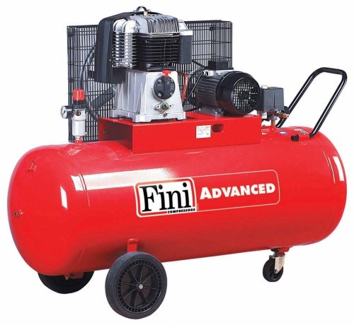 Compressore aria 270 litri 400V Fini BK119-270 trifase 5,5 Hp