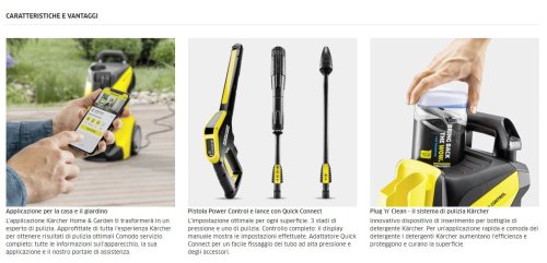 Idropulitrice acqua fredda Karcher K 4 POWER CONTROL