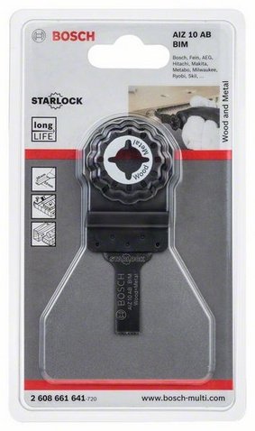 Lama per tagli dal pieno Bosch BIM AIZ 10 AB