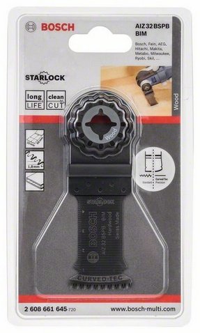 Lama per tagli dal pieno BIM Bosch Starlock AIZ 32 BSPB