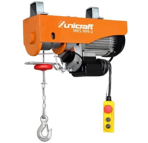 Mini argano elettrico UNICRAFT MES 999-2 - PORTATA 500/999 Kg