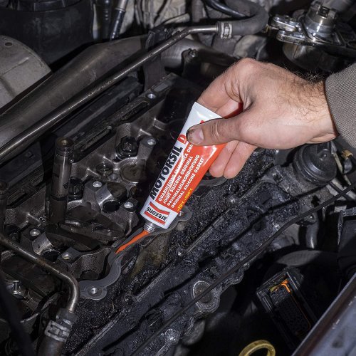 Tubetto Motorsil D guarnizione liquida rosso Arexons gr 60