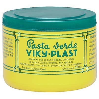 Pasta verde Viky Plast montaggio rubinetti idraulica gr 450
