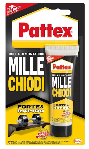 Adesivo colla Mille Chiodi Forte e Rapido Pattex 100 gr
