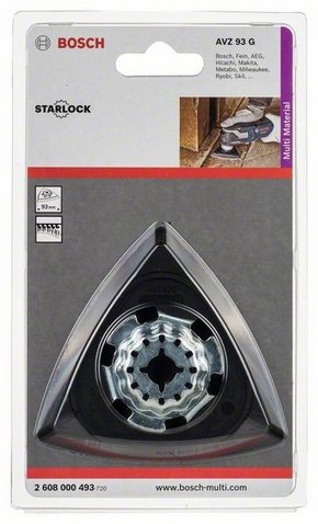 Piastra di levigatura Bosch Starlock AVZ 93 G