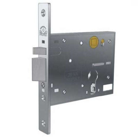 Elettroserratura a infilare per profili metallici E70 mm PREFER 5801 - mano DX