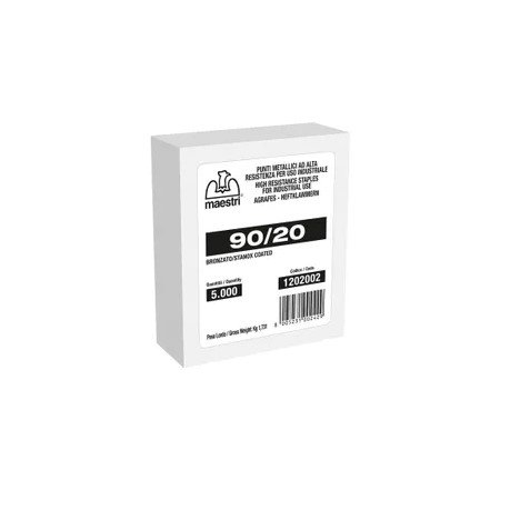 Punti metallici bronzati MAESTRI 90/20 1202002 (5000 pz)