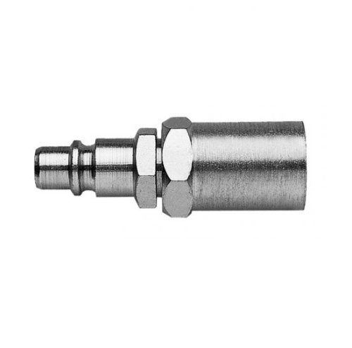 Innesto maschio aria compressa per rubinetto rapido mm 13x25