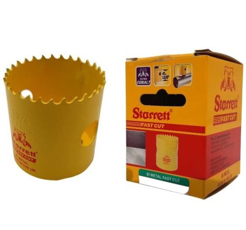 Frese a tazza bimetalliche per acciaio STARRETT FAST CUT - ø mm 14