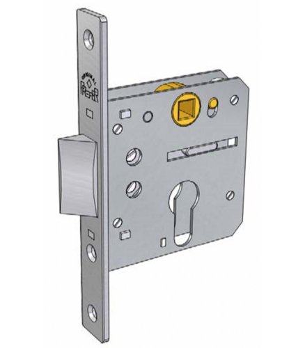 Serratura a infilare profili metallici e porte legno PREFER 5510.0800.1000