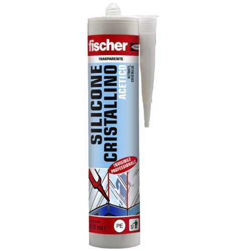 Silicone Fischer SAC sigillante cristallino acetico ml310