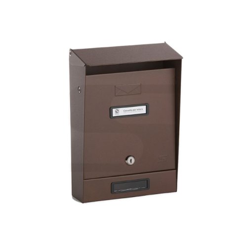 Cassetta postale Silmec 10-201.69 tetto apribile vernice ruggine
